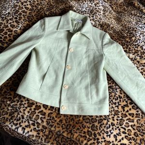 Green blazer
